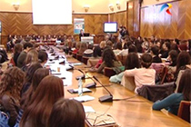 TV report on the public event "European Women Researchers Day 2014” at the UAIC